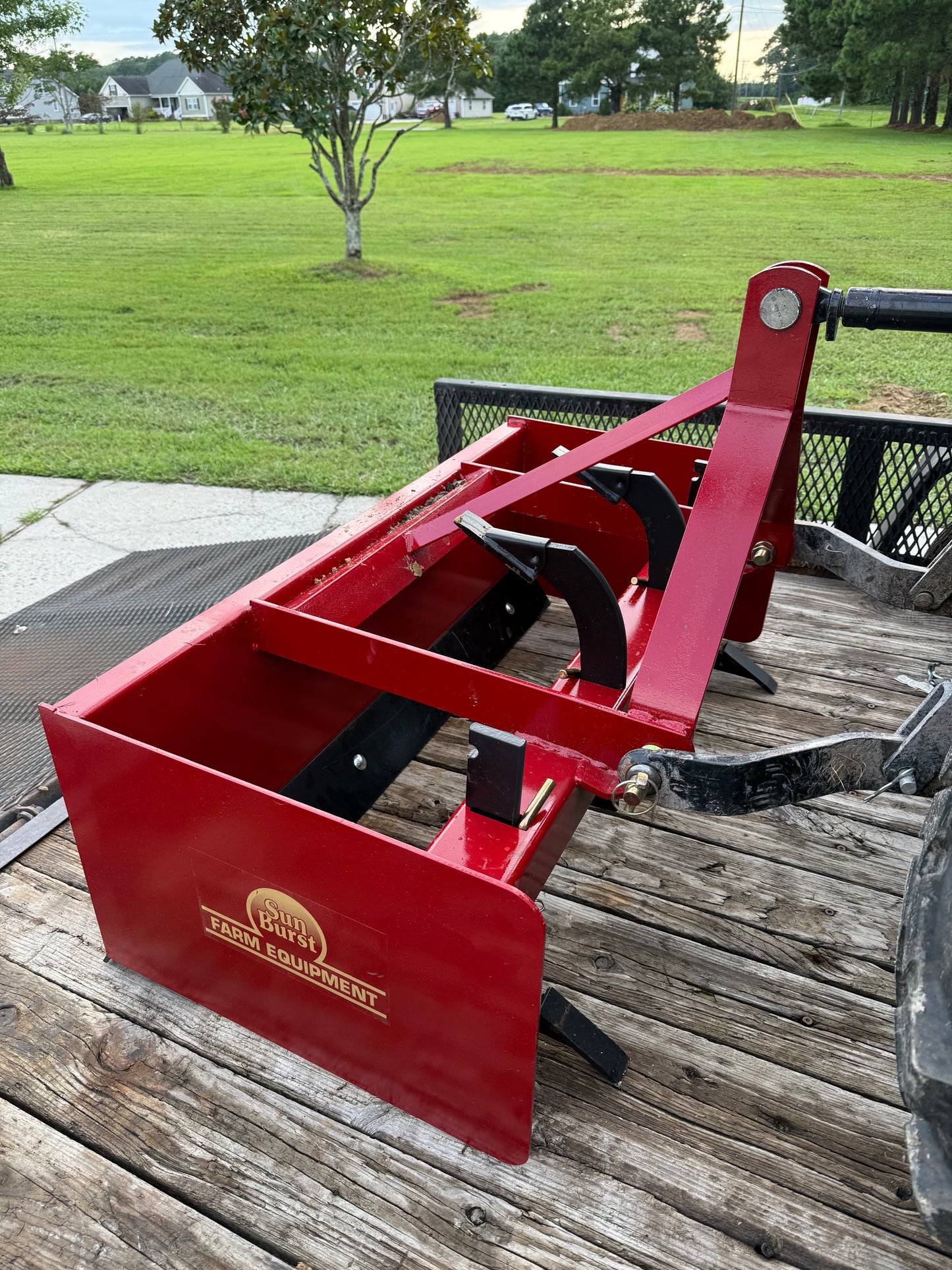 Kioti CS2220 W/ 4' Box Blade