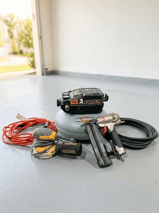Weekend Project Compressor and Tool Package