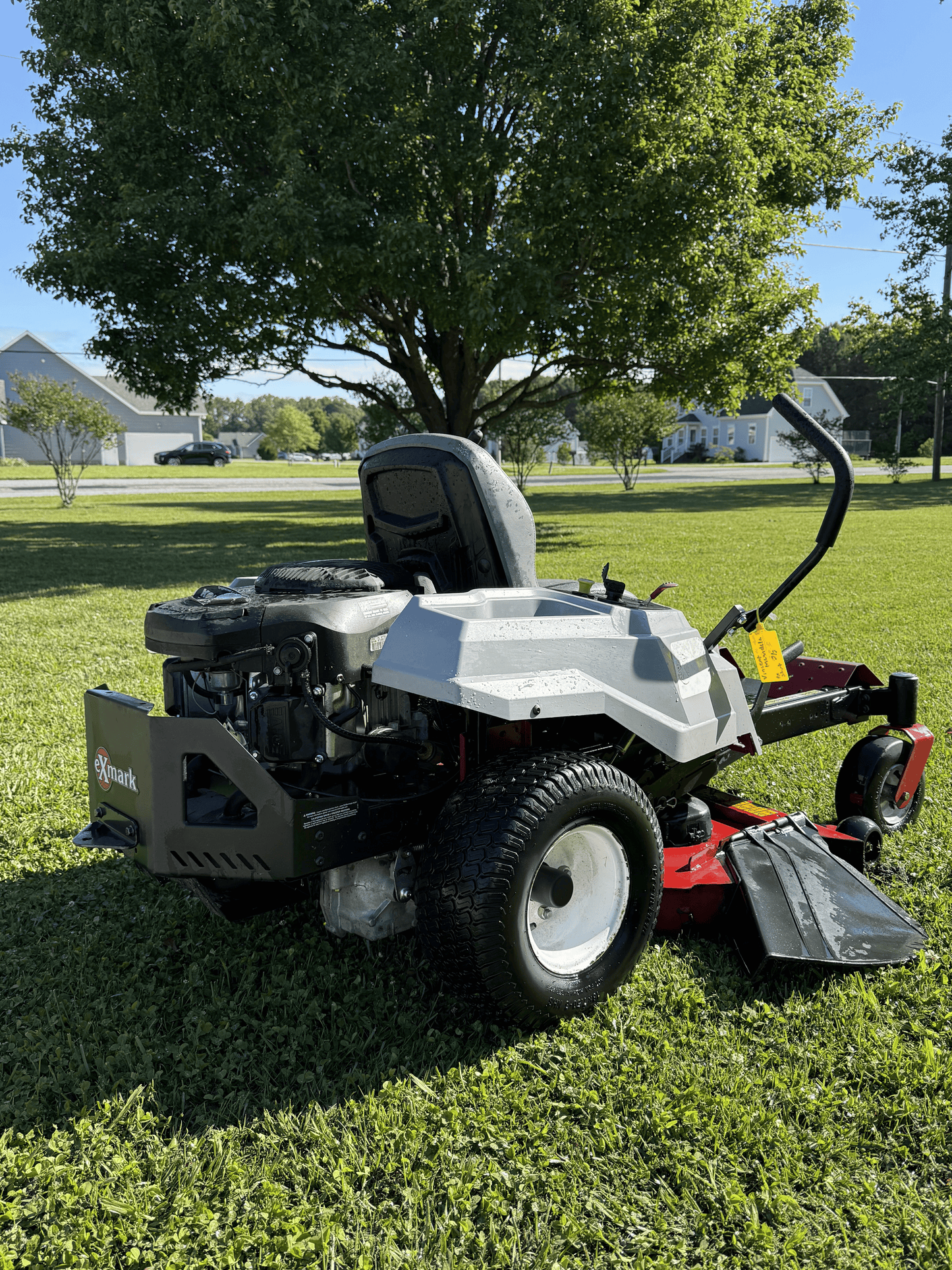 eXmark 42" zero turn mower rental