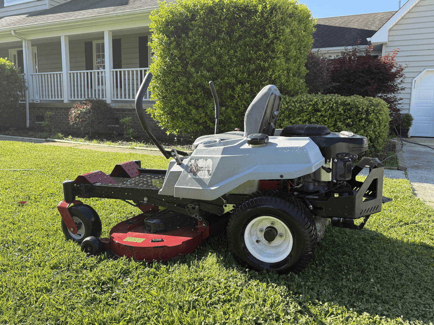 eXmark 42" zero turn mower rental